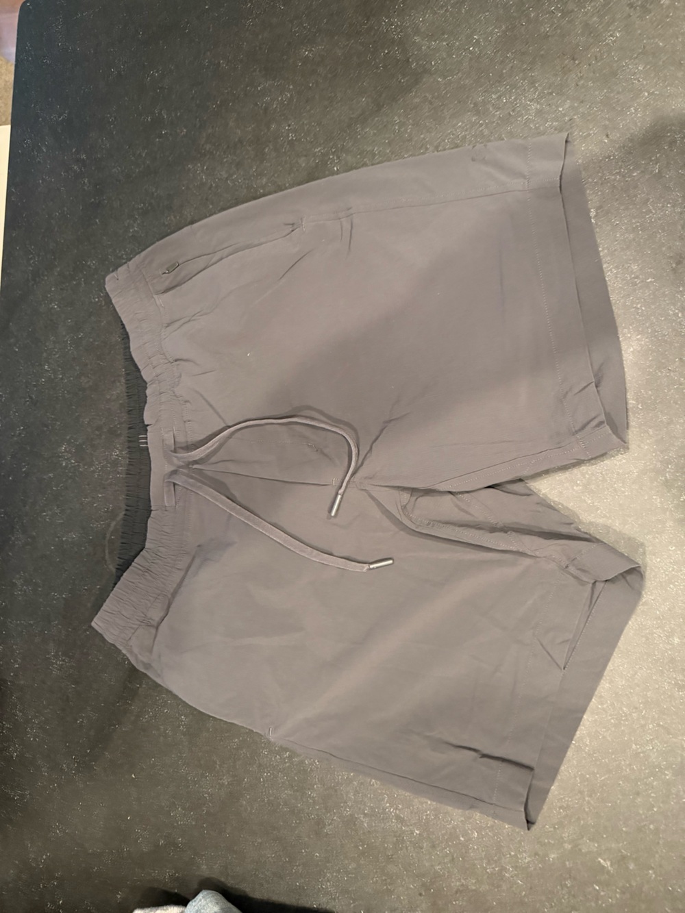 lululemon Men's Charcoal Gray bowline shorts
